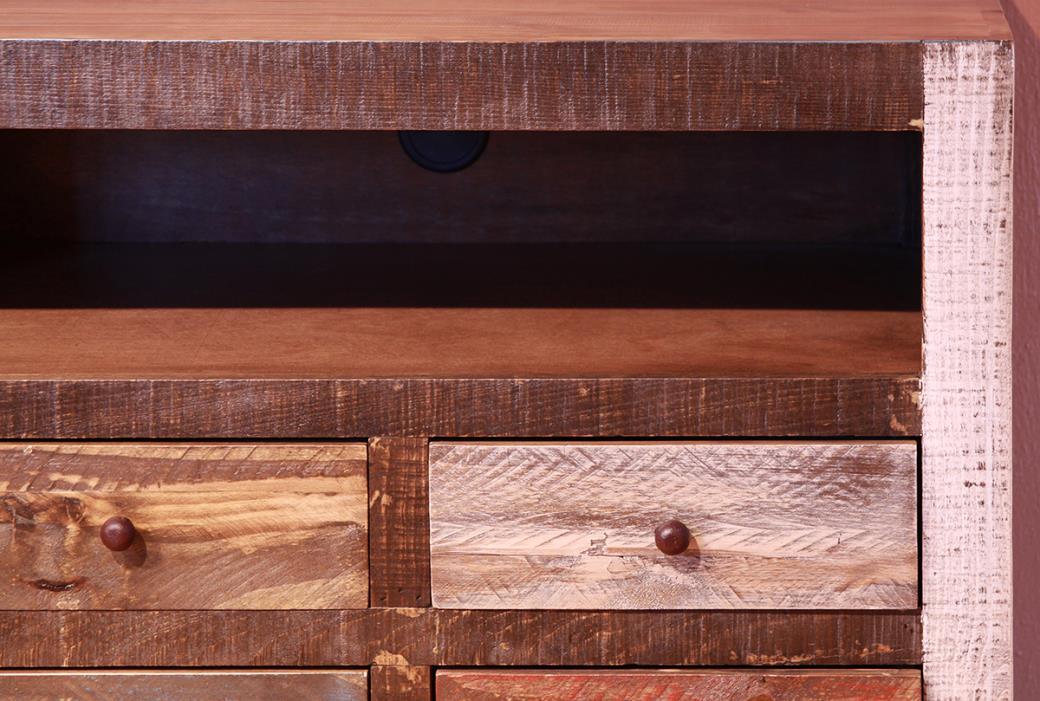 Desert Lodge 8 Drawer TV Stand