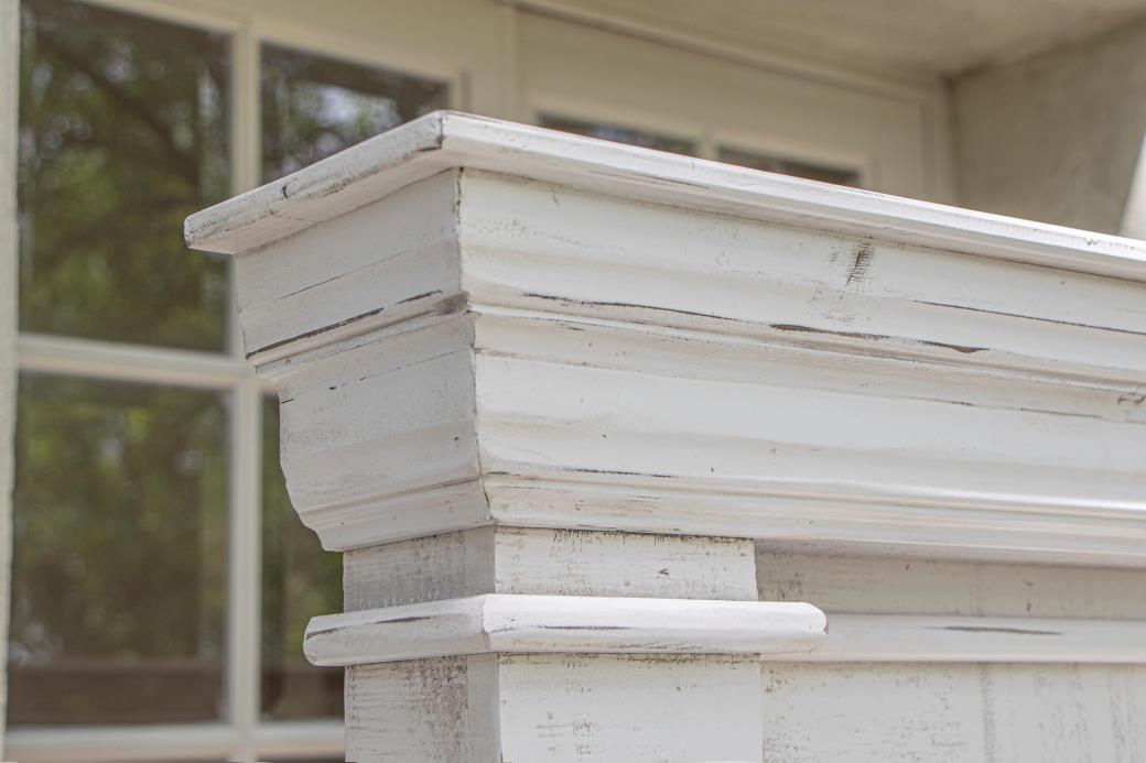 Terra White King Bed