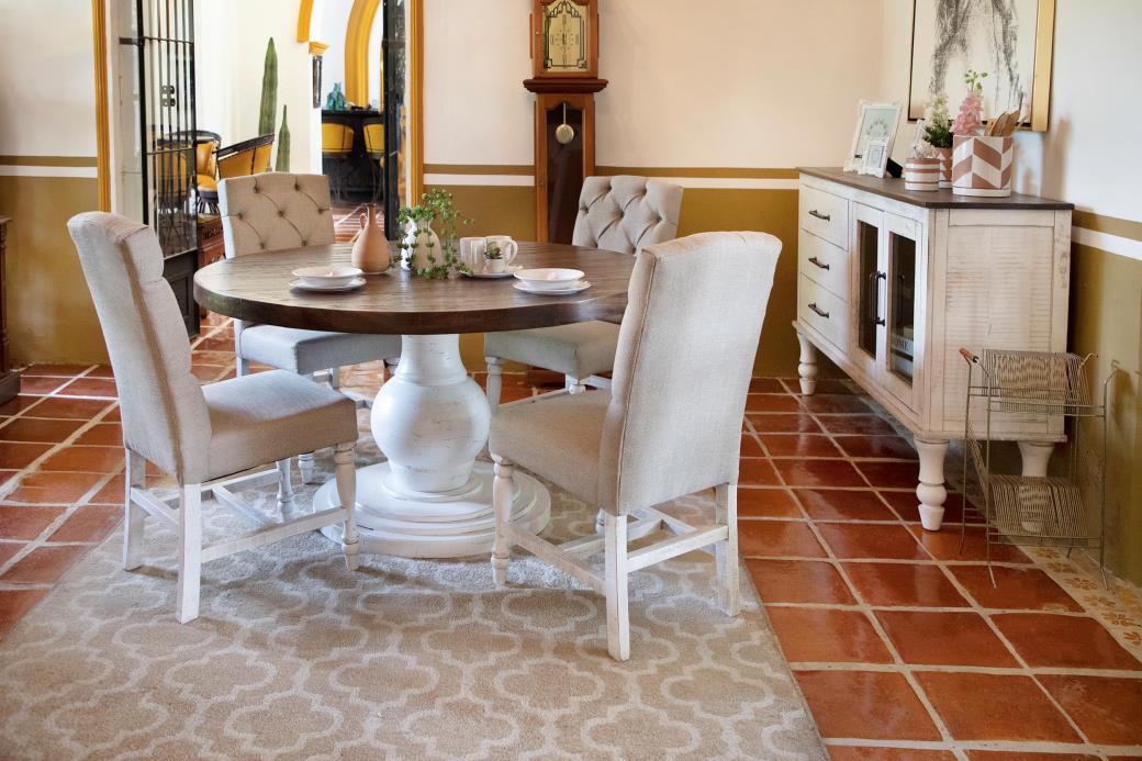 Rock Valley Tufted Backrest Upholstered Chair