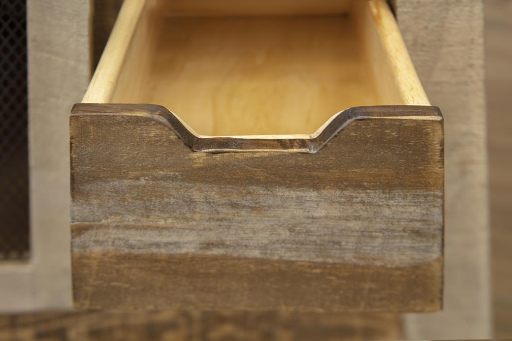 Desert Lodge 2 Drawer Chairside Table