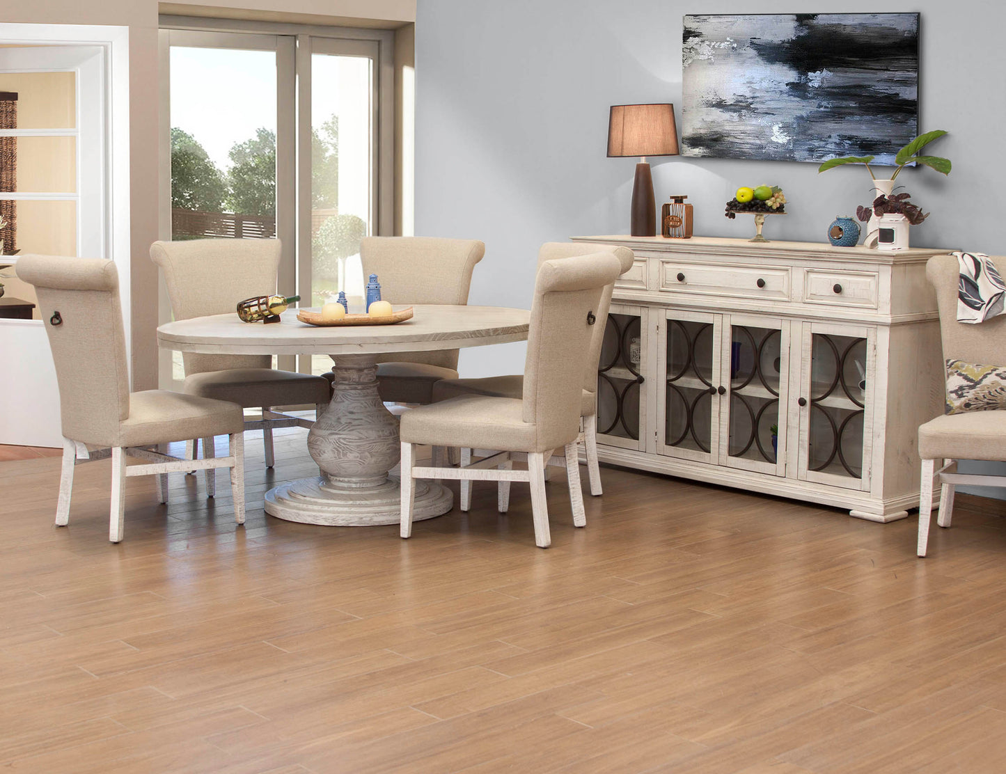 Windfall Ivory Console