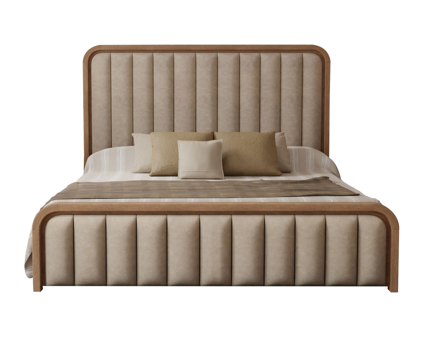 Plateau Queen Upholstered Bed