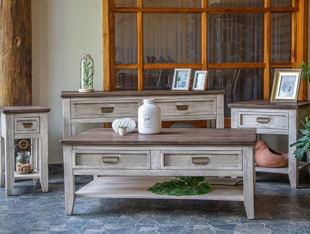 Sahara One Drawer Chairside Table