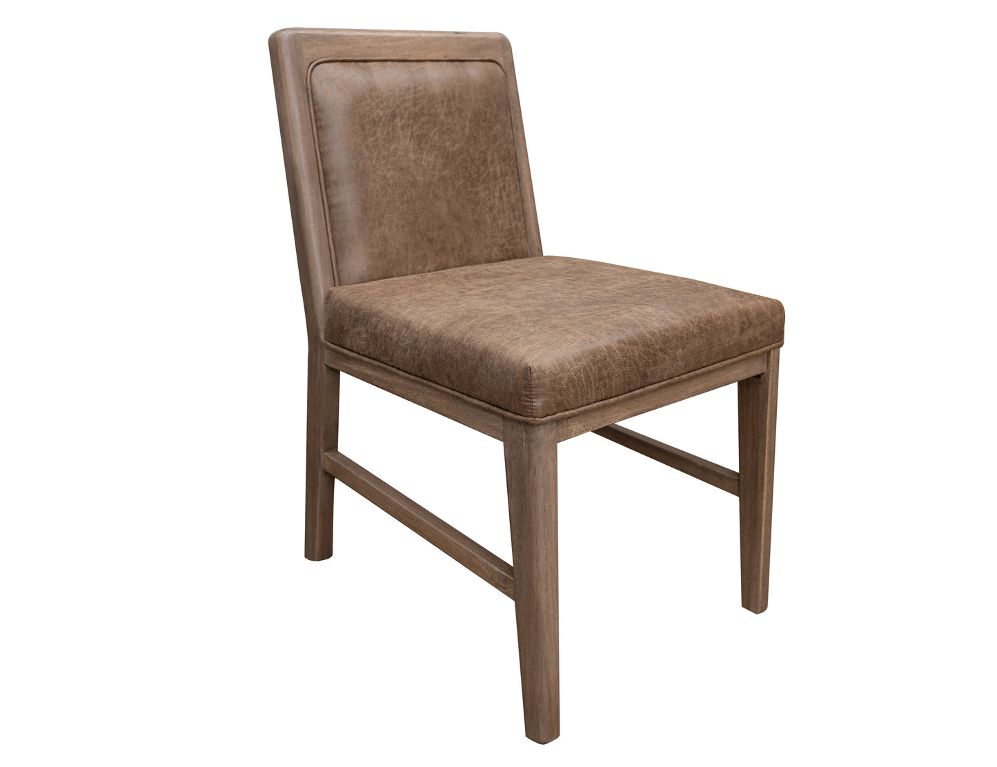 Plateau Padded Faux Leather Dining Chair