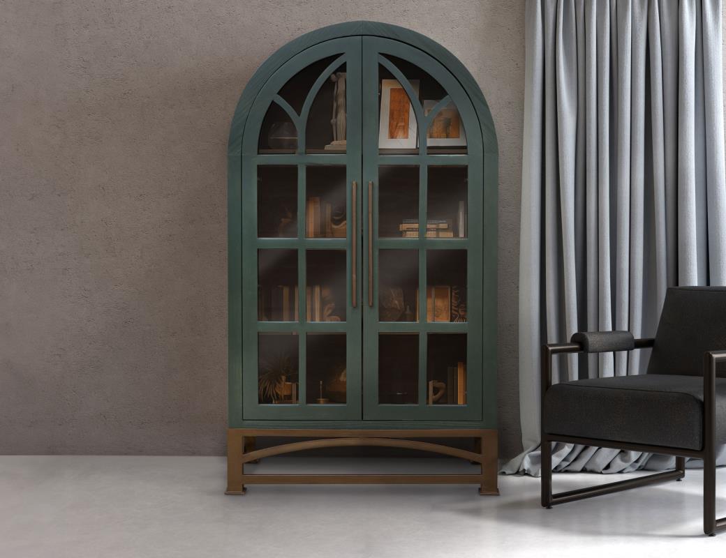 Volcanic Green Cabinet