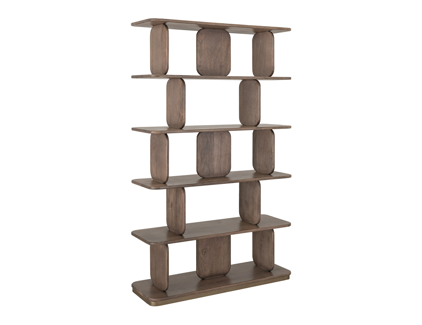 Plateau 5 Shelves Bookcase