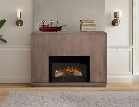Plateau Mantel & Electric Fireplace