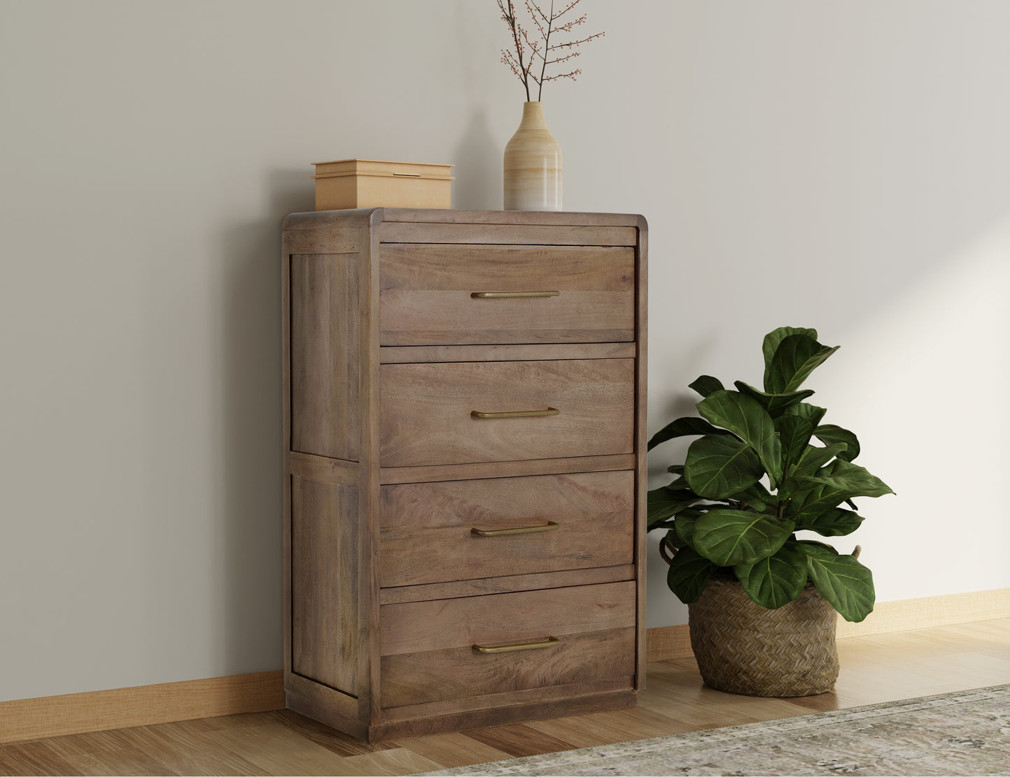 Plateau 4 Drawer Chest