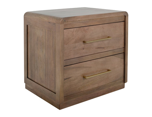 Plateau Two Drawer Nightstand