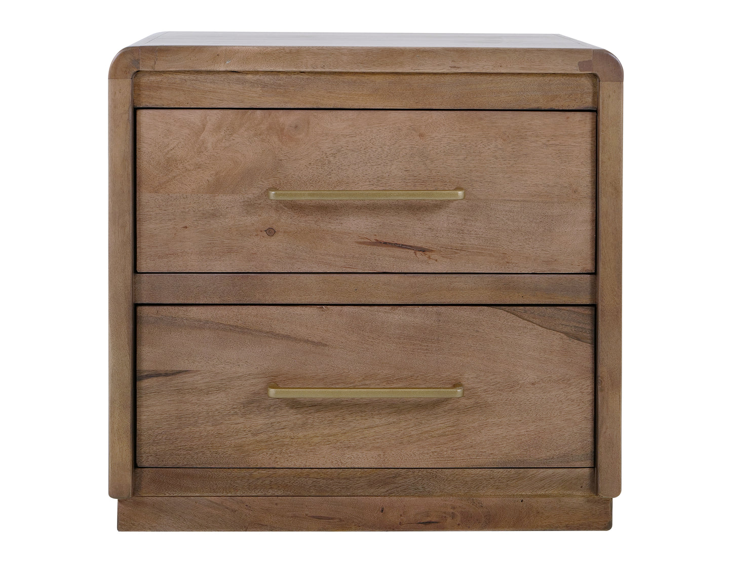 Plateau Two Drawer Nightstand