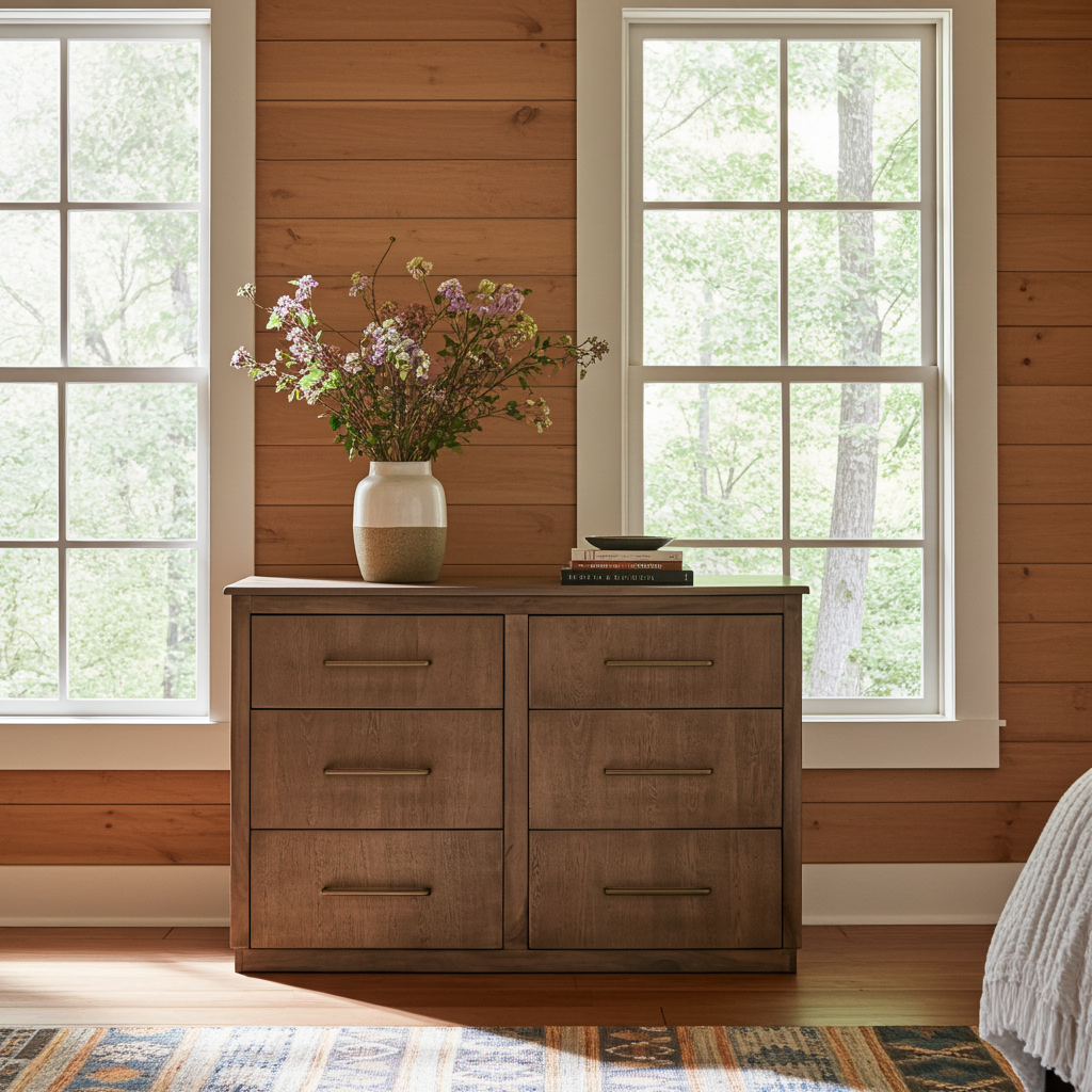 Plateau II 6 Drawer Dresser