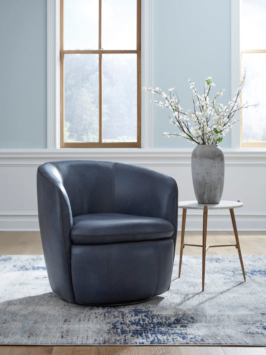 Cistern Ocean Accent Swivel Chair