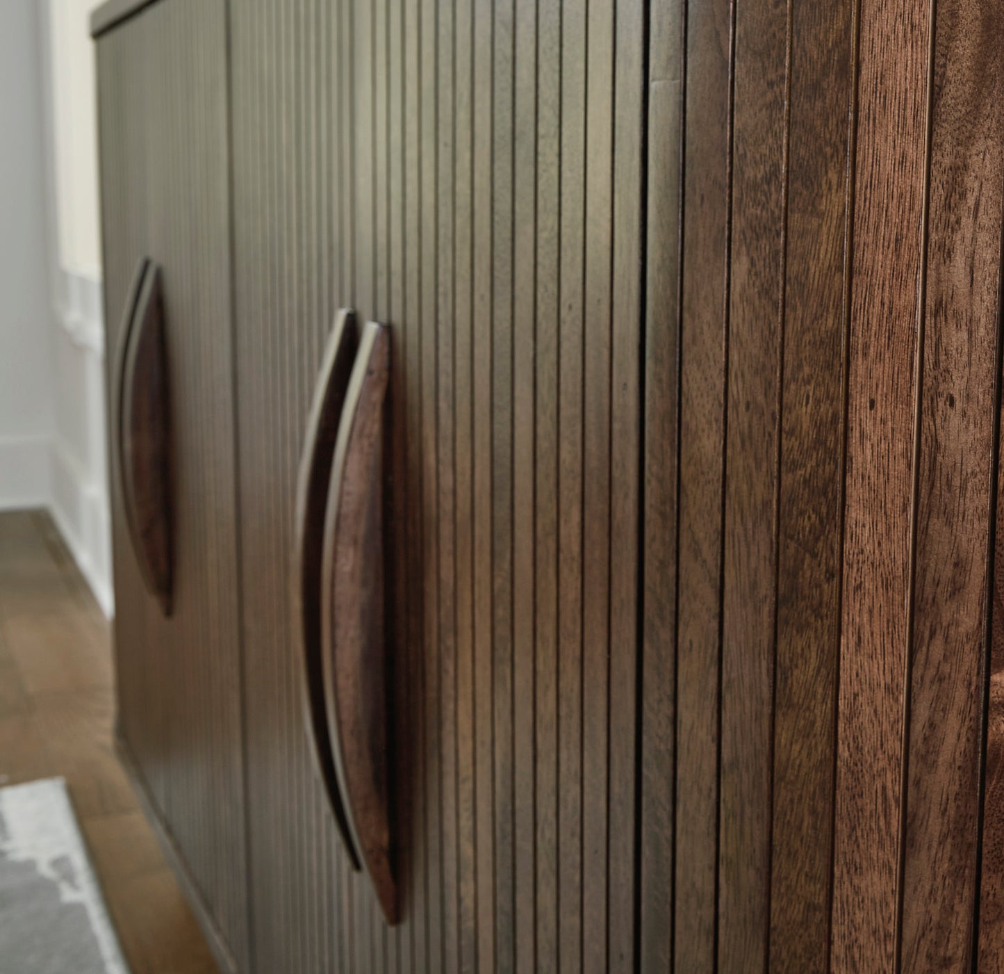 Sienna Slat Accent Cabinet