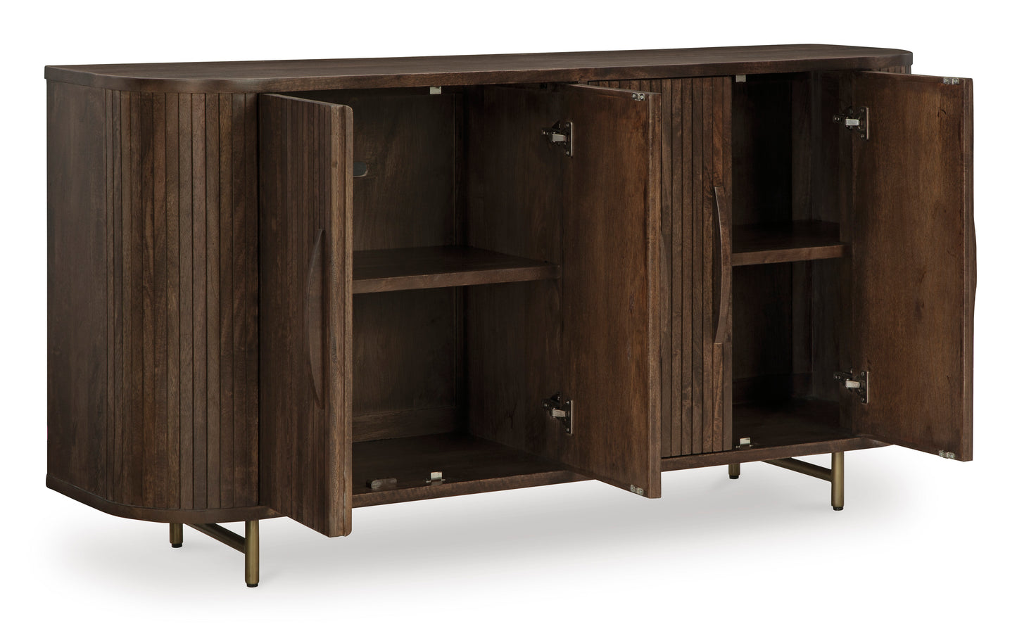 Sienna Slat Accent Cabinet