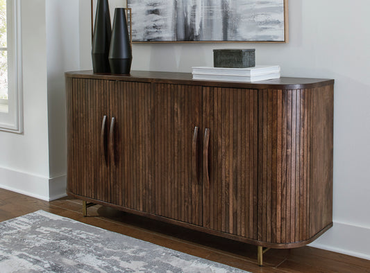 Sienna Slat Accent Cabinet