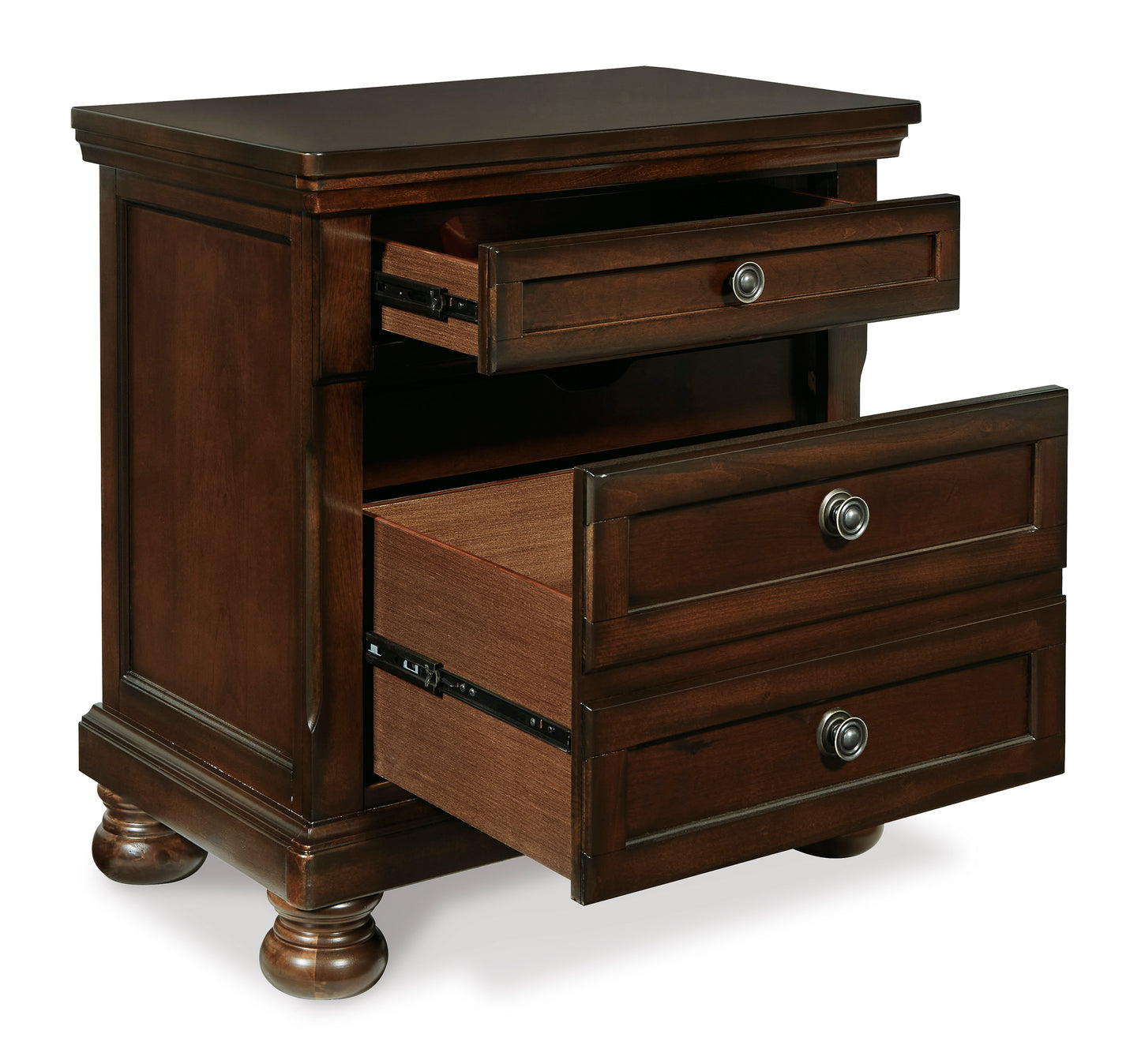 Keeper Two Drawer Night Stand