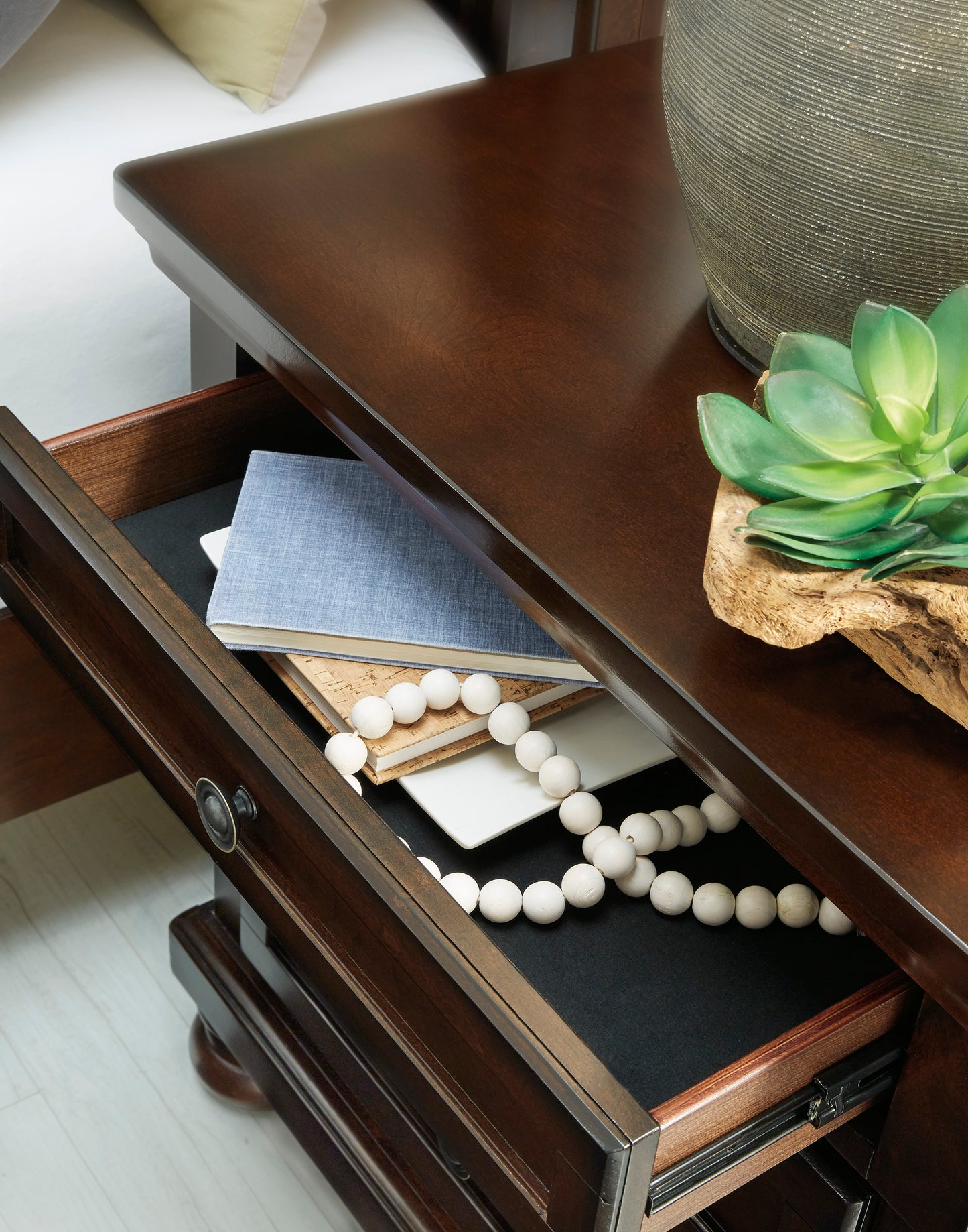 Keeper Two Drawer Night Stand