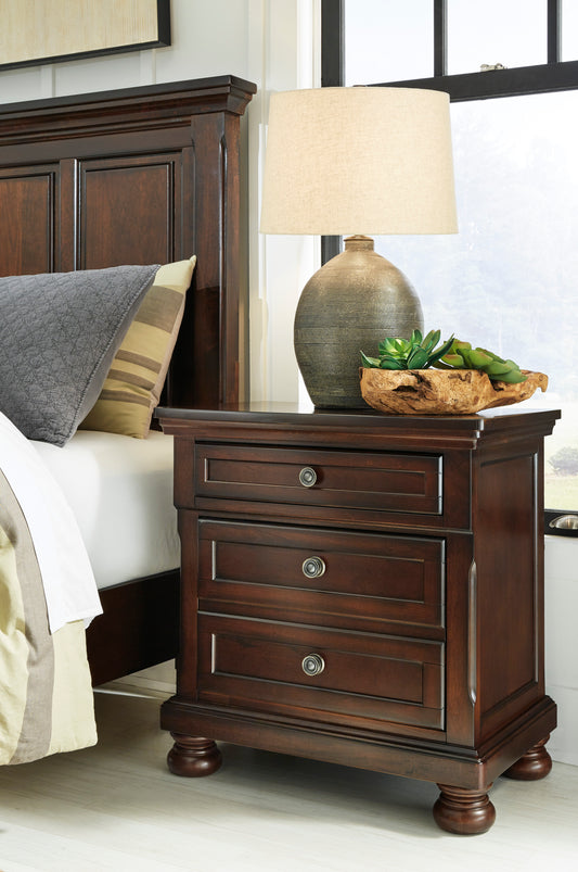 Keeper Two Drawer Night Stand