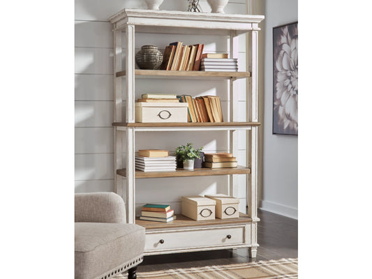 Kaylin 75" Bookcase with 3 Shelves