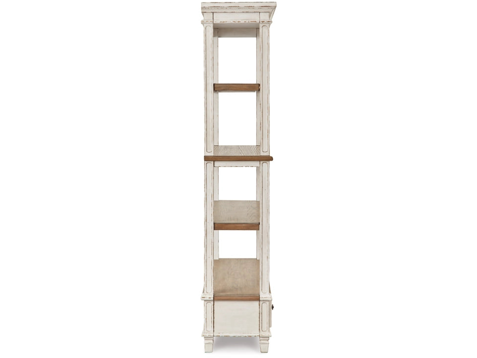 Kaylin 75" Bookcase with 3 Shelves